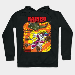 Rainbo First Blood Last Unicorn Hoodie